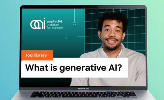 Generative AI video library | Artificial Intelligence for Social Impact ...